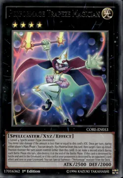 Performage Trapeze Magician 1st Ed Rare CORE-EN053 Yu-Gi-Oh! - Image 1