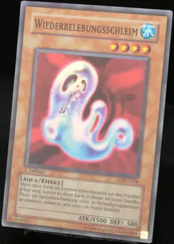 Yu-Gi-Oh! Wiederbelebungsschleim LON-G006 1.Edition Super Rare [GD] | DE 2003 - Image 3