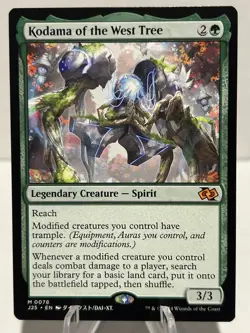 Kodama of the West Tree (Anime) 78 M Foundations Jumpstart Near Mint MTG - Image 1