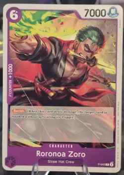 Roronoa Zoro P-045 One Piece - Image 1
