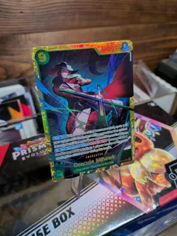 One Piece CCG Dracule Mihawk Op14 119 Super Rare Must Get - Image 2
