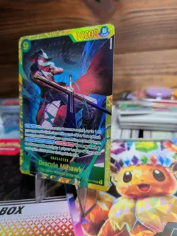 One Piece CCG Dracule Mihawk Op14 119 Super Rare Must Get - Image 3