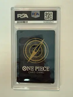 2024 ONE PIECE PREMIUM BANDAI CARD GAMES FEST 23-24 #001 MONKEY D. LUFFY PSA 10 - Image 2