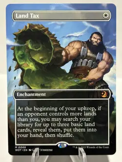 Land Tax (Anime Borderless) 66 M Wilds of Eldraine: Enchanting Tales NM MTG - Image 1