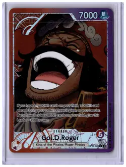 Gold D. Roger Leader Alt Art OP13-003 L One Piece ENGLISH - Image 1