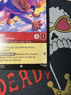 Beast - Snowfield Troublemaker 118/204 Winterspell Regular Disney's Lorcana - Image 3