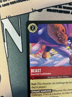 Beast - Snowfield Troublemaker 118/204 Winterspell Regular Disney's Lorcana - Image 5