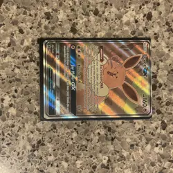 Pokemon Eevee GX SM233 SM Promo Holo GX HP 160 Pokemon TCG Card - Image 1