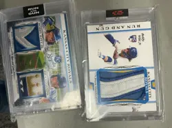 Lot of (2) Run and G Custom Patch Cards - Bobby Witt JR. - Image 1