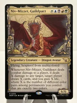 Niv-Mizzet, Guildpact (Showcase) 319 R Murders at Karlov Manor NM MTG - Image 1