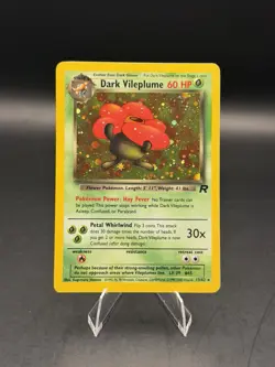 Pokemon Cards Dark Vileplume 13/82 Team Rocket Holo Rare - Image 1