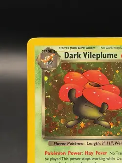 Pokemon Cards Dark Vileplume 13/82 Team Rocket Holo Rare - Image 2