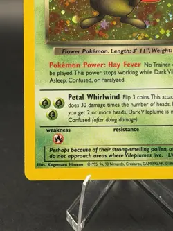Pokemon Cards Dark Vileplume 13/82 Team Rocket Holo Rare - Image 4
