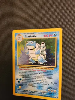 Pokemon Card - Blastoise 2/102 Holo Rare Unlimited 1999 - 2/102 - LP/NM-ITALIAN - Image 1