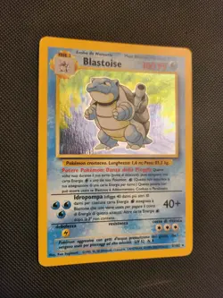 Pokemon Card - Blastoise 2/102 Holo Rare Unlimited 1999 - 2/102 - LP/NM-ITALIAN - Image 3