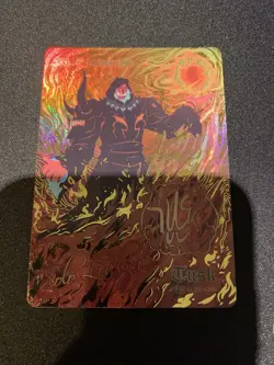 Solo Leveling Tusk HR★ SL2E-088 Holo Rare Collect Card 2nd Edition Anime Korea - Image 1