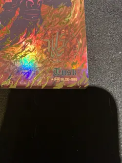 Solo Leveling Tusk HR★ SL2E-088 Holo Rare Collect Card 2nd Edition Anime Korea - Image 3