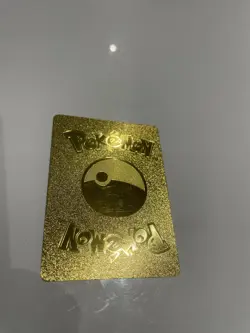 Charizard GX Rainbow Gold Metal Fan Art Card - Image 4