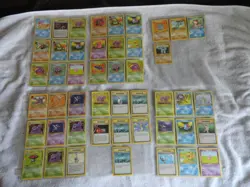 VINTAGE 1999 POKEMON CARDS LOT 266 CARDS TOTAL - Image 2