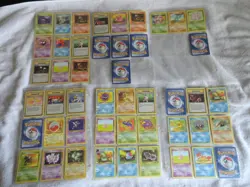 VINTAGE 1999 POKEMON CARDS LOT 266 CARDS TOTAL - Image 3