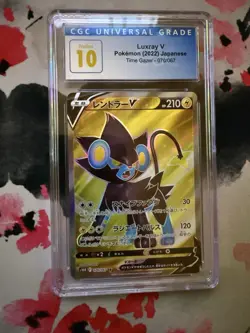 Pokemon Card Luxray V SR 070/067 S10D Time Gazer HOLO Japanese - NM - Image 1