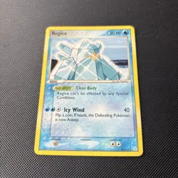 Pokemon Card EX Holon Phantoms Regice 27/110 Rare - Image 3