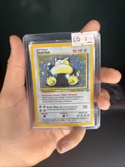 Pokemon TCG Snorlax 11/64 Jungle Holo Rare WOTC Vintage 1999 Card - Image 1