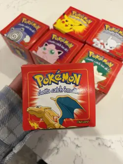 VINTAGE 1999 Burger King /Nintendo Pokemon 23K Gold Plated Trading Card Full Set - Image 4