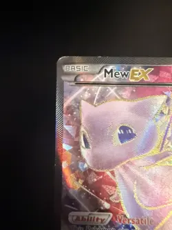 Mew EX XY126 Promo Textured Full Art Pokemon Card - MP - Image 4