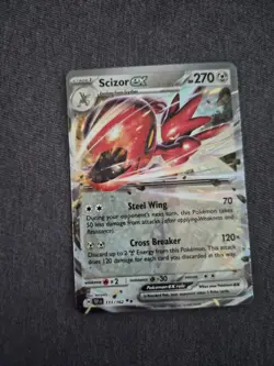 Scizor EX 111/162 - Temporal Forces - Pokemon Card - Near Mint - Image 1