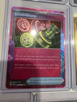 Lot Of 10 Pokemon Cards Ace Spec Hyper Rare & Poke Pads - Image 3