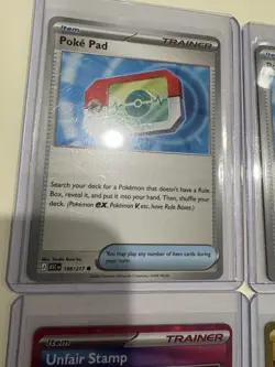 Lot Of 10 Pokemon Cards Ace Spec Hyper Rare & Poke Pads - Image 5