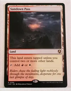 MTG Sundown Pass Regular Innistrad Remastered #286 Near Mint - Image 1