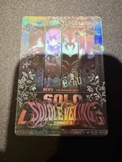Solo Leveling Beru Shadow Army HR Holo ⭐ 1 Star SL3E-094 Rare Anime Card - Image 1