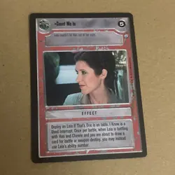 STAR WARS CCG ENDOR RARE CARD COUNT ME IN - Image 1
