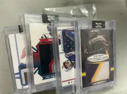 Lot of (4) Run and Gun Custom Patch Cards - Kobe Bryant Tom Brady Curry Allen - Image 1
