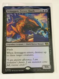 Armaggon, Future Shark Teenage Mutant Ninja Turtles Foil 58 - Image 1