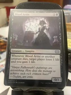 Blood Artist (Foil) - Double Masters 2022 (2X2) #70 mtg LP - Image 1