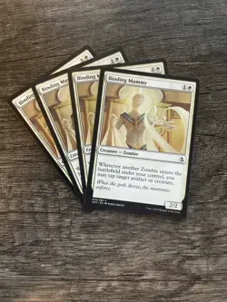 MTG 4x Binding Mummy x4 LP Amonkhet - Image 1