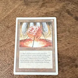 Magic: The Gathering Mana Vault Revised Edition Rare Artifact Mark Tedin English - Image 1
