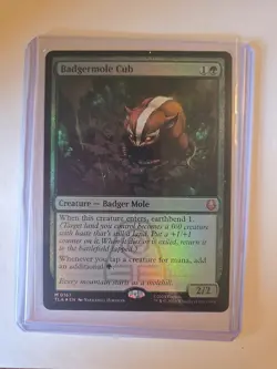 Badgermole Cub - Avatar: The Last Airbender 167 - Foil MTG Mythic - Image 2