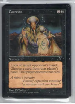 Coercion - Visions - MTG Magic the Gathering - Image 1