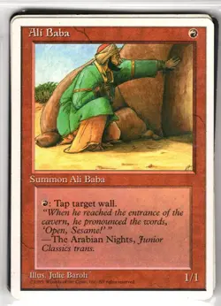 Ali Baba - 4th Editio - UNCOMMON - MTG Magic the Gathering - Image 1