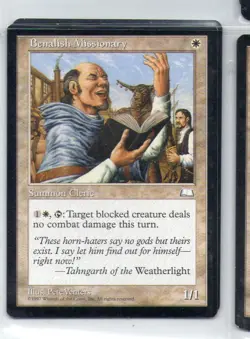 Benalish Missionary - Weatherlight - MTG Magic the Gathering - Image 1