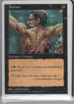 Torture - 5th Edition - MTG Magic the Gathering - Image 1