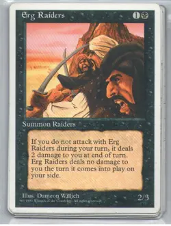 Erg Raiders - 4th Ed - MTG Magic the Gathering - Image 1