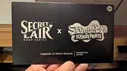 1x Legends Of Bikini Bottom Rainbow Foil Secret Lair Spongebob SquarePants MTG - Image 1