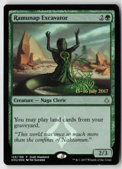 Ramunap Excavator (Draft Weekend) Launch Party Promos (129) Foil - MTG - LP - Image 1