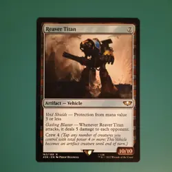 [1x] Reaver Titan Near Mint, English Warhammer 40,000 Commander MTG Magic - Image 1