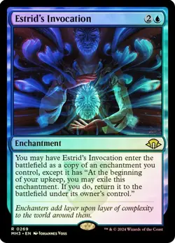 Estrid's Invocation MTG NM Modern Horizons 3 FOIL - Image 1